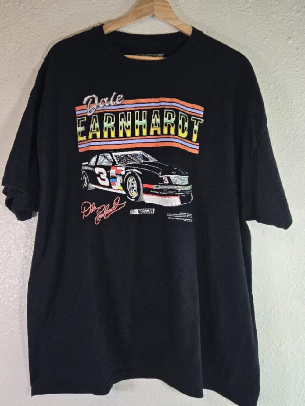 Vintage-Style Dale Earnhardt NASCAR Graphic Tee